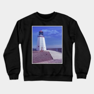 Pendlebury Lighthouse in Saint Andrews, New Brunswick Crewneck Sweatshirt